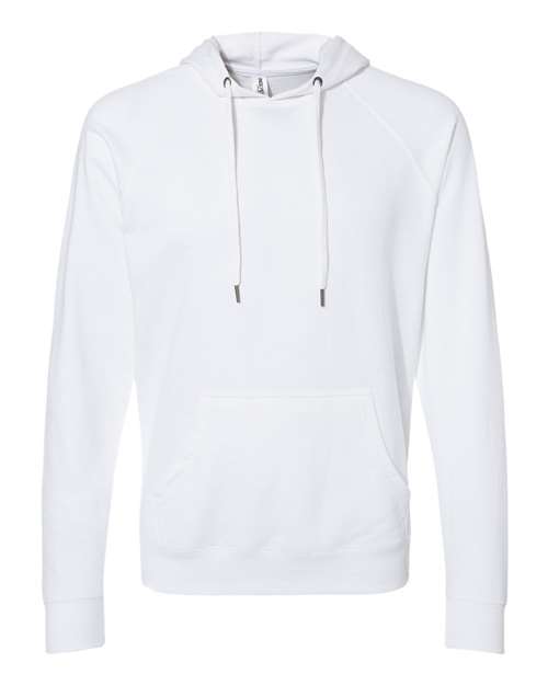 Independent Trading Co. 9126 SS1000: Unisex Icon Lightweight Loopback Terry Hooded Sweatshirt