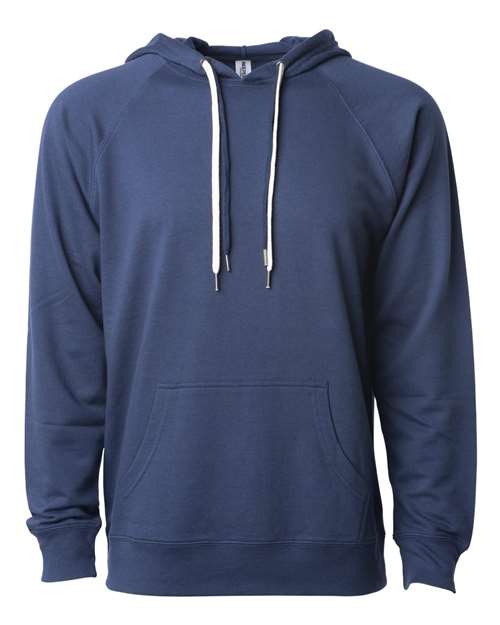 Independent Trading Co. 9126 SS1000: Unisex Icon Lightweight Loopback Terry Hooded Sweatshirt