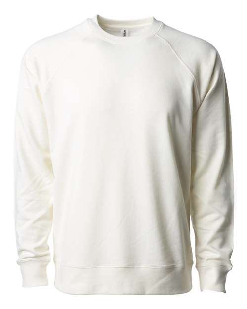 Independent Trading Co. 9136 SS1000C: Unisex Icon Lightweight Loopback Terry Crewneck Sweatshirt