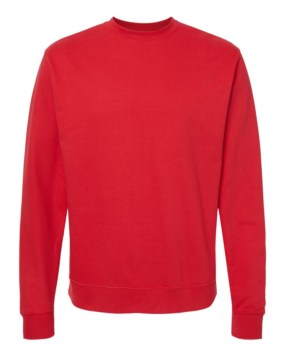 Independent Trading Co. Fleece - Premium - Crew S / Red Independent Trading Co. SS3000 Unisex Midweight Crewneck Sweatshirt