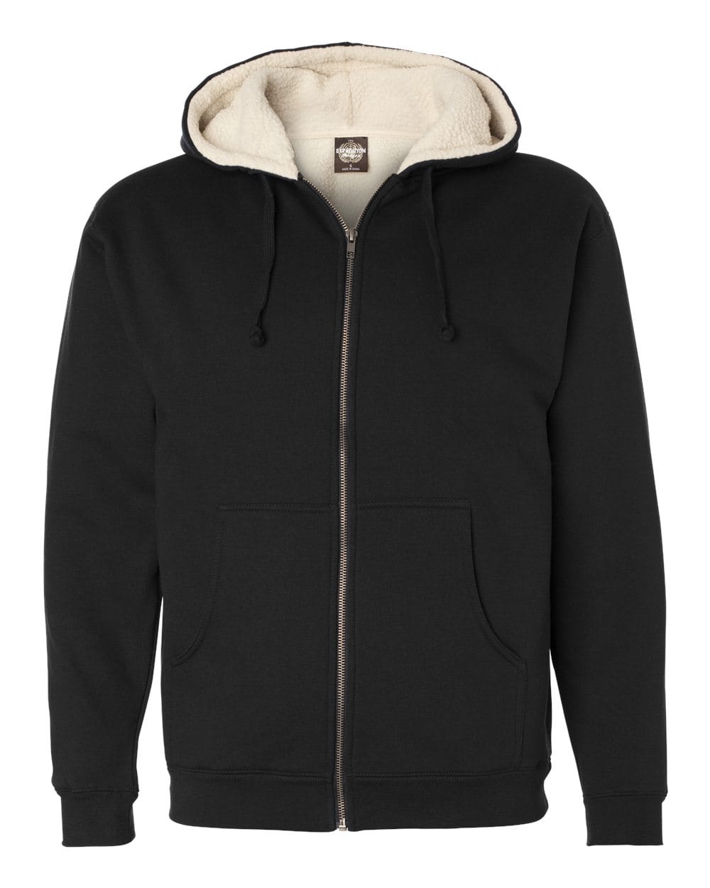 Independent Trading Co. Fleece - Premium - Hood Independent Trading Co. EXP40SHZ Men's Sherpa-Lined Full-Zip Hooded Sweatshirt