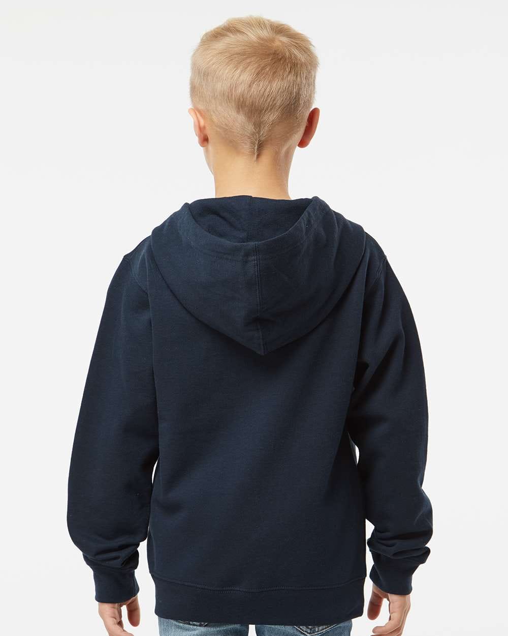 Independent Trading Co. Fleece - Premium - Hood Independent Trading Co. SS4001YZ Youth Midweight Full-Zip Hooded Sweatshirt