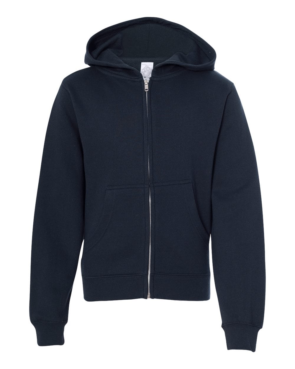 Independent Trading Co. Fleece - Premium - Hood M / Navy Independent Trading Co. SS4001YZ Youth Midweight Full-Zip Hooded Sweatshirt