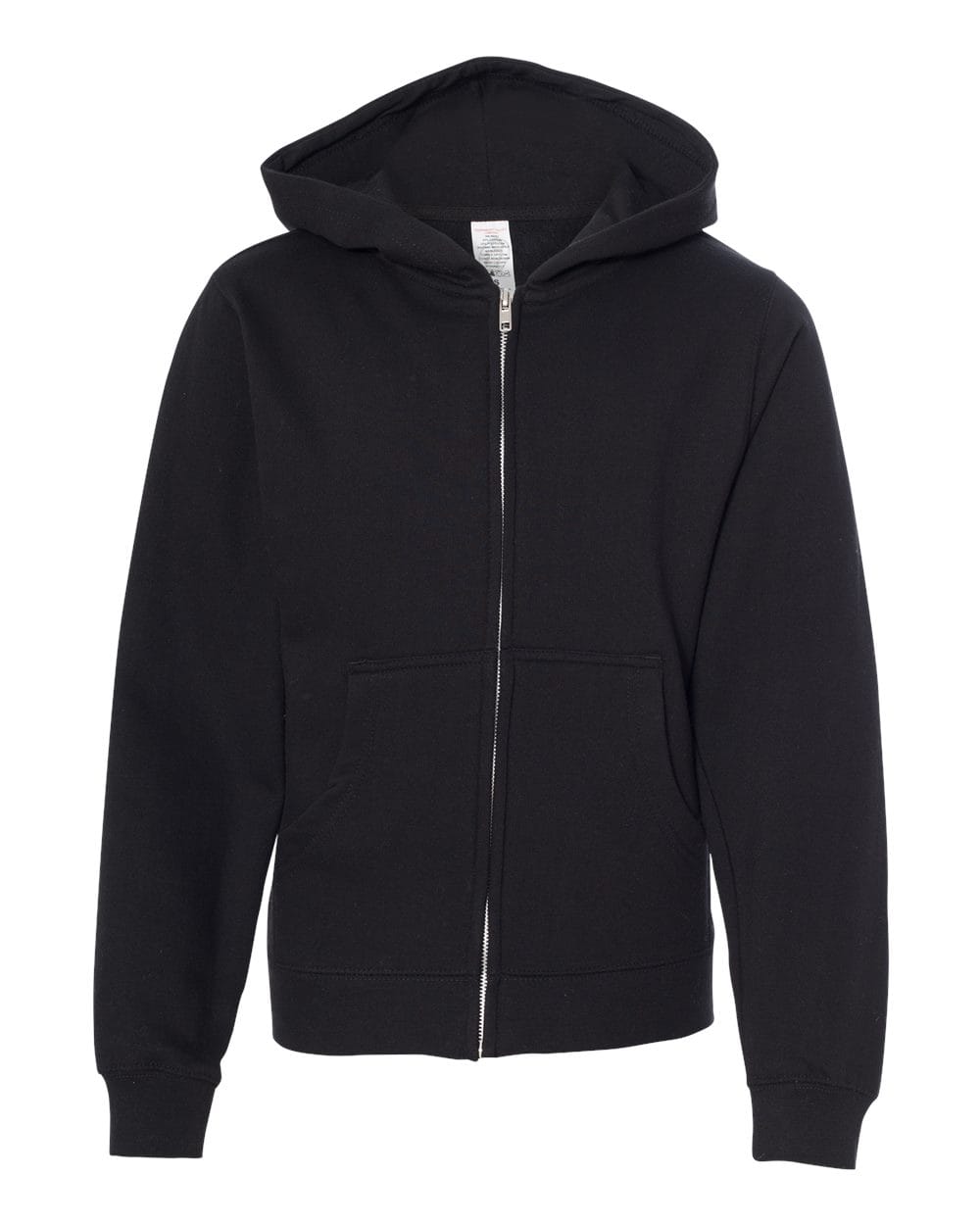Independent Trading Co. Fleece - Premium - Hood S / Black Independent Trading Co. SS4001YZ Youth Midweight Full-Zip Hooded Sweatshirt