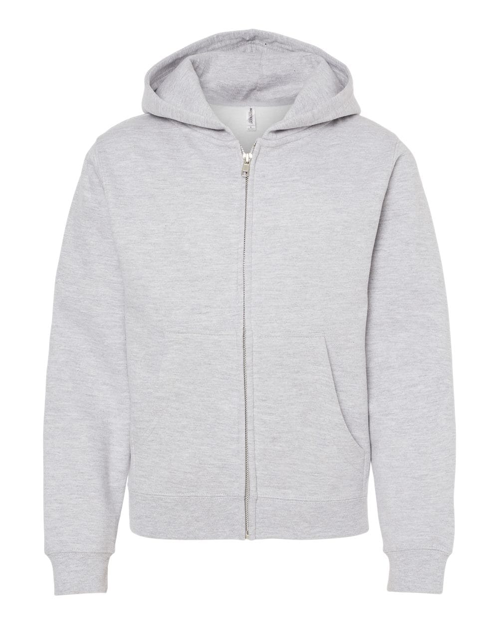 Independent Trading Co. Fleece - Premium - Hood S / Grey Heather Independent Trading Co. SS4001YZ Youth Midweight Full-Zip Hooded Sweatshirt