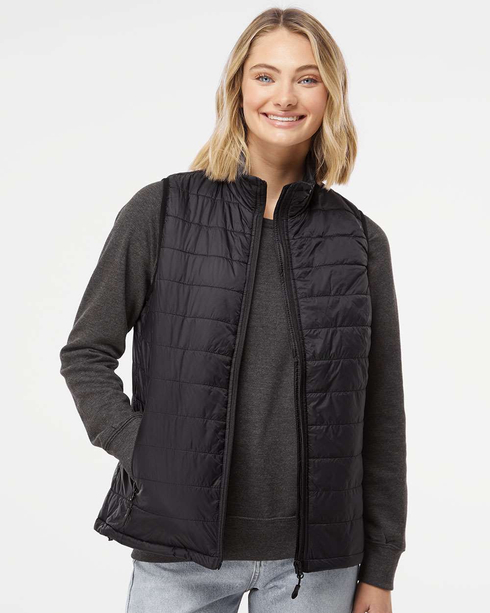 Independent Trading Co. Outerwear Independent Trading Co. EXP220PFV Women's Puffer Vest