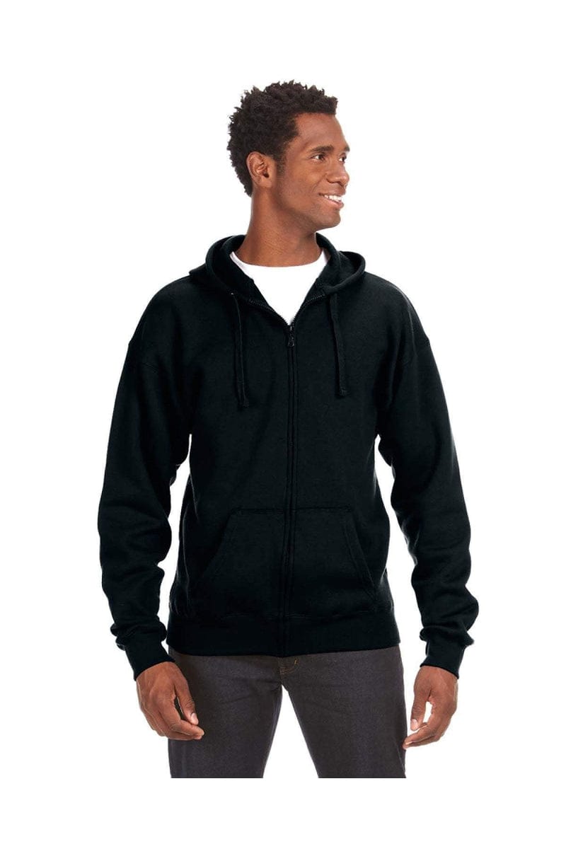 J America Sweatshirts/Fleece J America JA8821: Adult Premium Full-Zip Fleece Hood