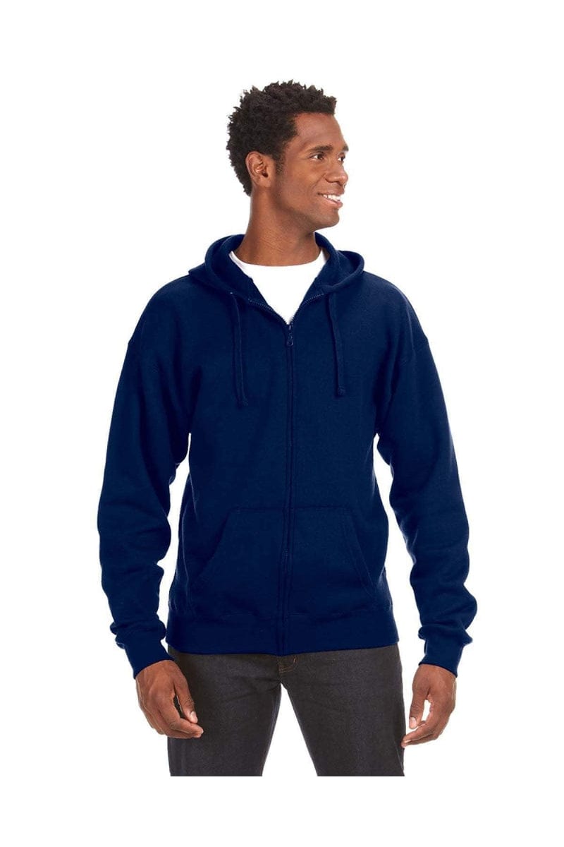 J America Sweatshirts/Fleece J America JA8821: Adult Premium Full-Zip Fleece Hood