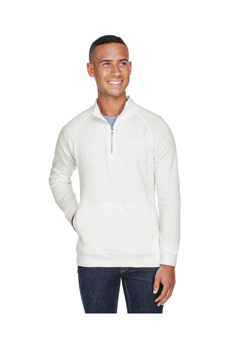 J America Sweatshirts/Fleece J America JA8869: Adult Triblend Fleece Quarter-Zip