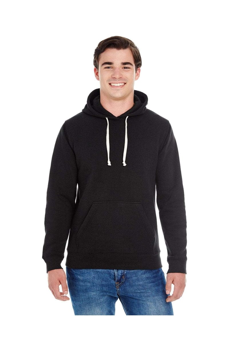 J America Sweatshirts/Fleece J America JA8871: Adult Triblend Pullover Fleece Hood