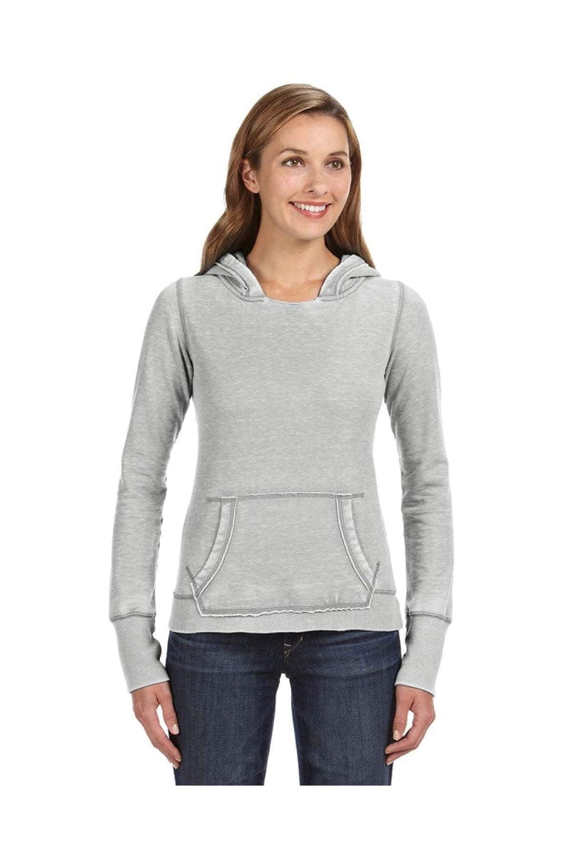 J America Sweatshirts/Fleece J America JA8912: Ladies' Zen Pullover Fleece Hood