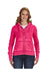 J America Sweatshirts/Fleece J America JA8913: Ladies' Zen Full-Zip Fleece Hood