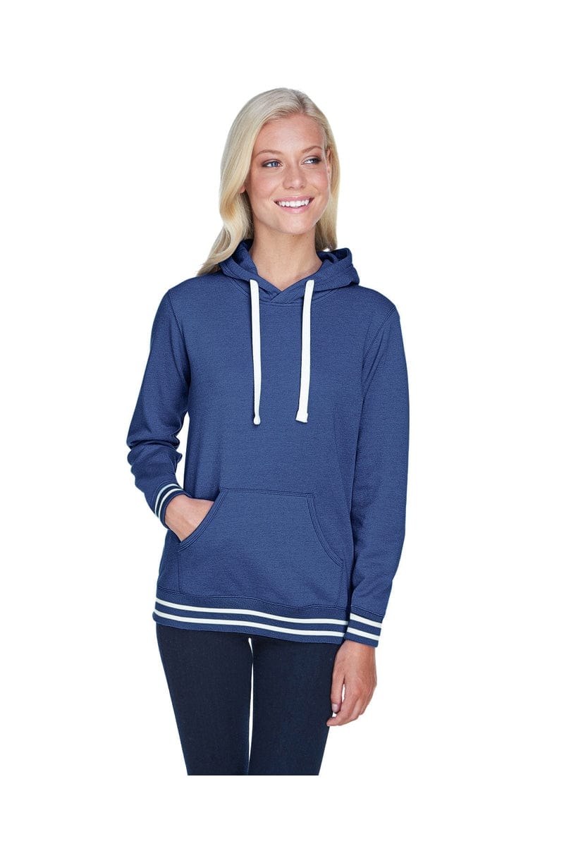 J America Sweatshirts/Fleece S / Navy J America JA8651: Ladies' Relay Hood