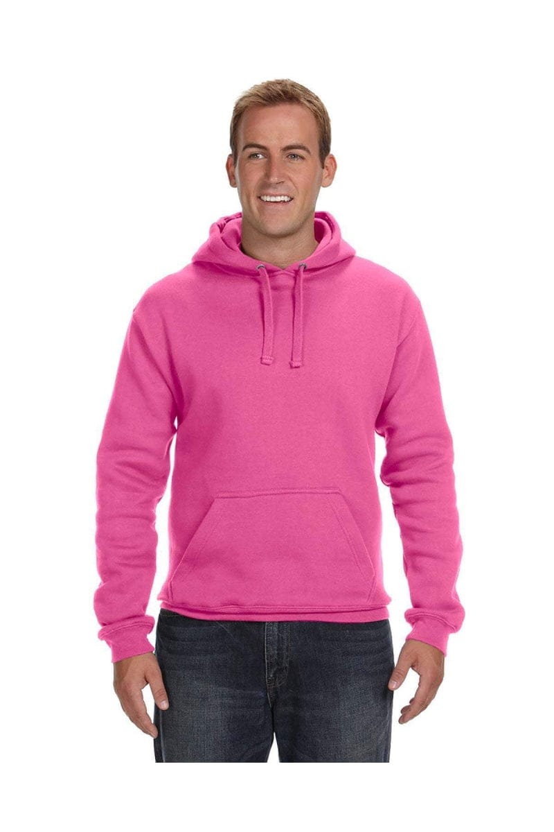 J America Sweatshirts/Fleece XS / Flamingo J America JA8824: Adult Premium Fleece Pullover Hood