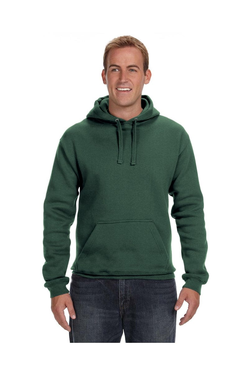 J America Sweatshirts/Fleece XS / Forest Green J America JA8824: Adult Premium Fleece Pullover Hood