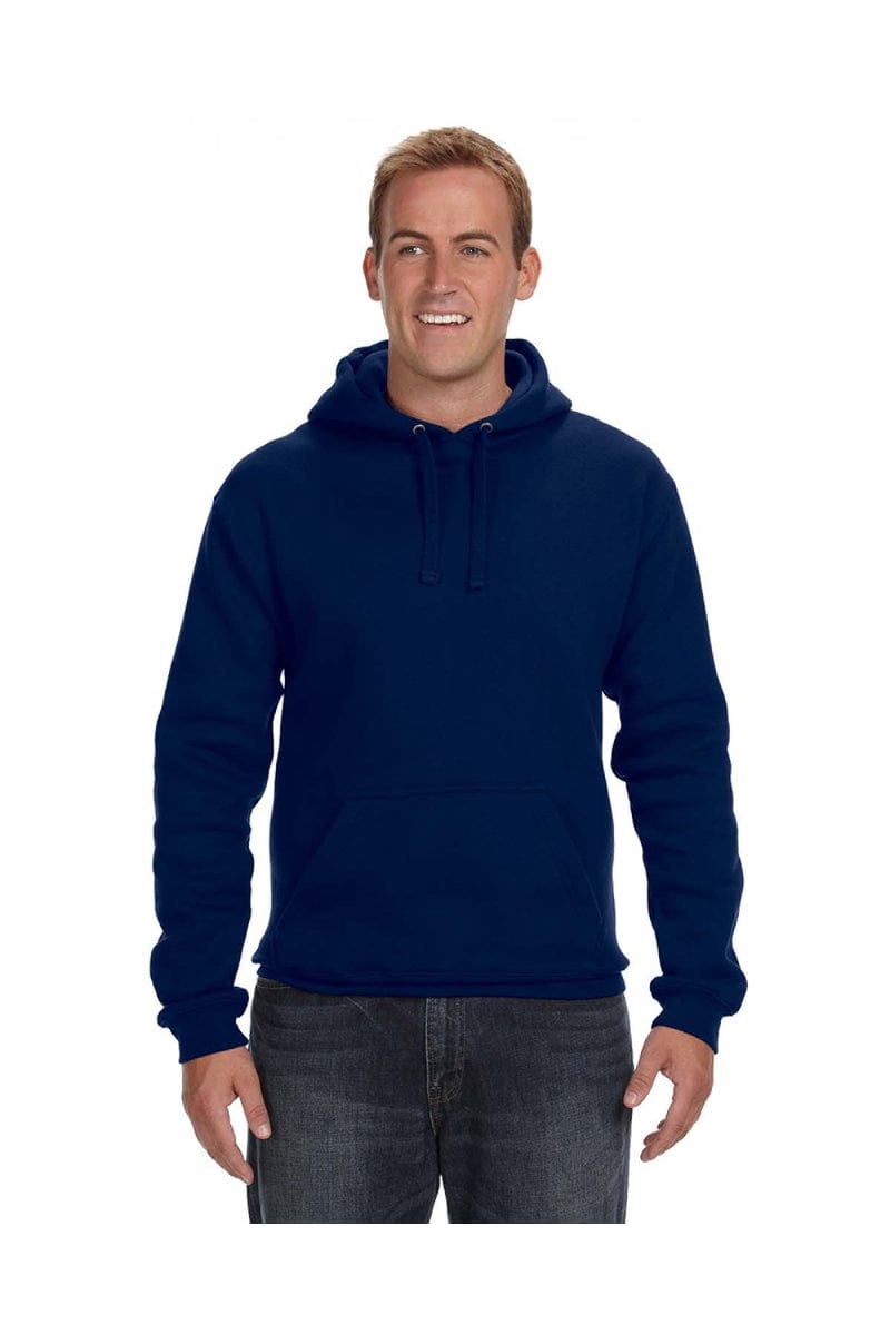 J America Sweatshirts/Fleece XS / Navy J America JA8824: Adult Premium Fleece Pullover Hood
