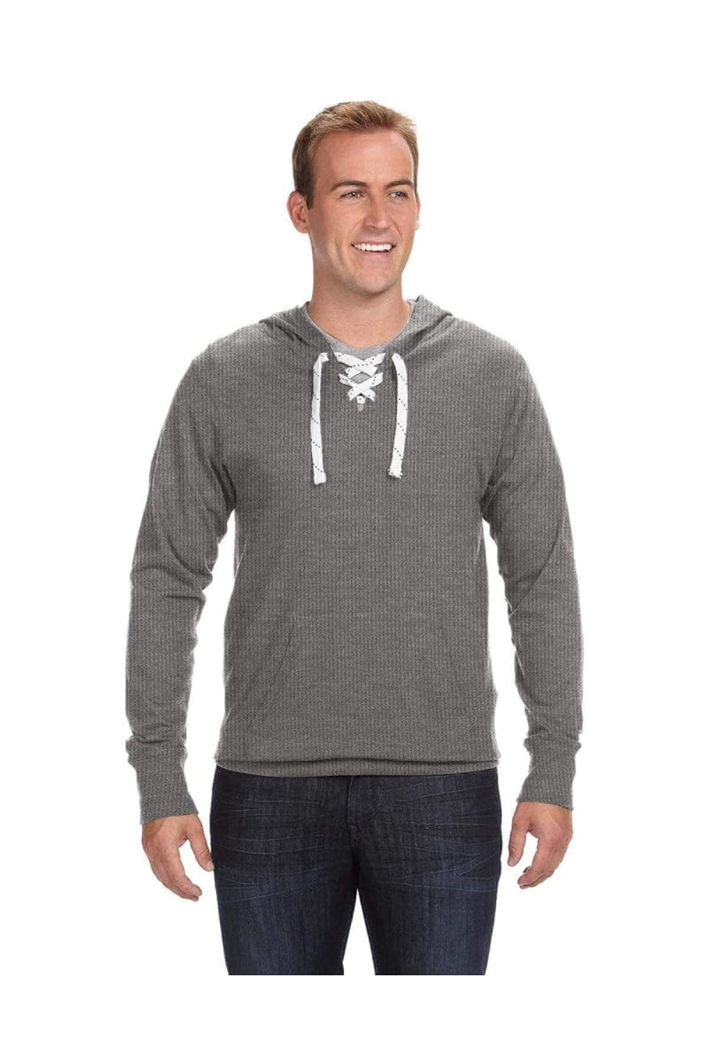J America T-Shirts J America JA8231: Adult Sport Lace Jersey Hood