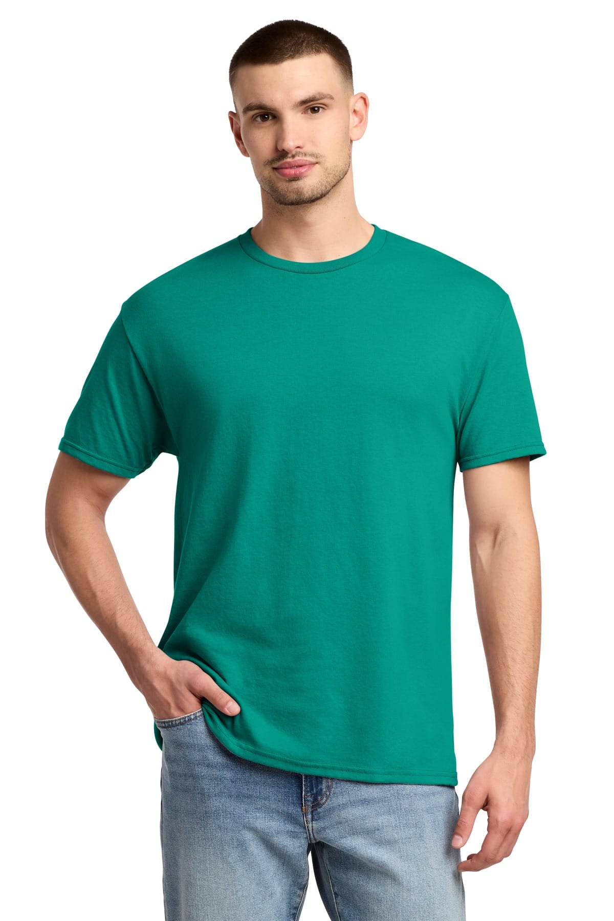 Jerzees 29M S / Jade Jerzees 29M Dri-Power 50/50 Cotton/Poly T-Shirt