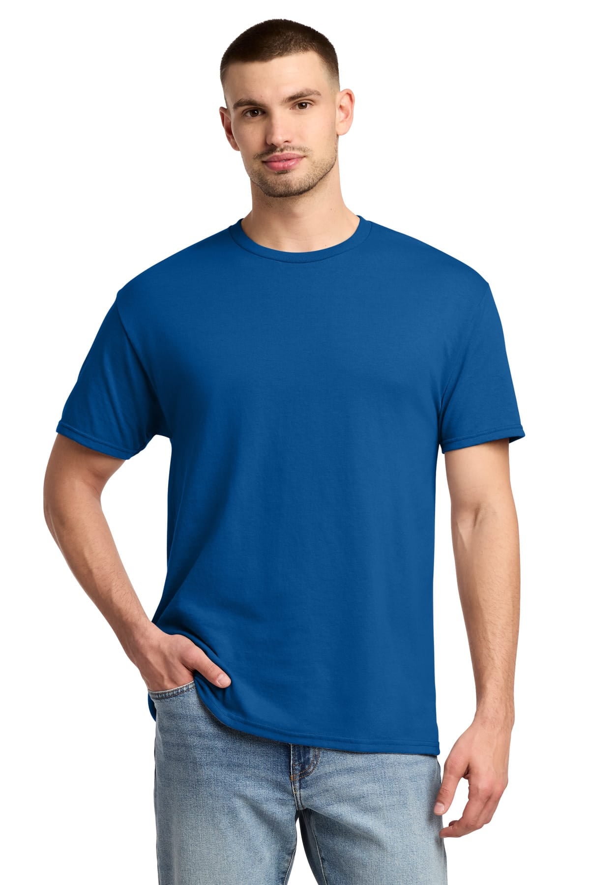 Jerzees 29M S / Royal Jerzees 29M Dri-Power 50/50 Cotton/Poly T-Shirt
