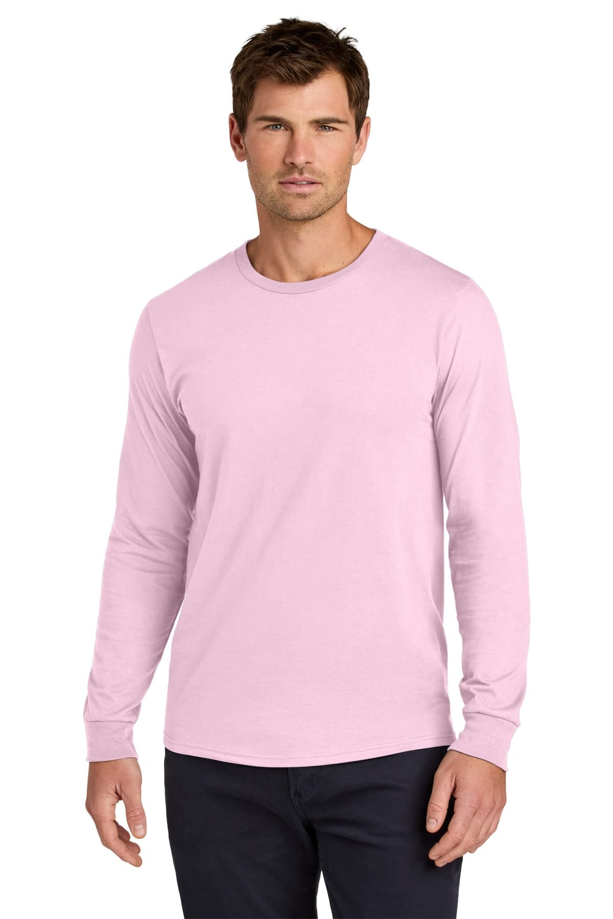 Jerzees 363L S / Classic Pink 363L Unisex Cotton Long Sleeve T-Shirt