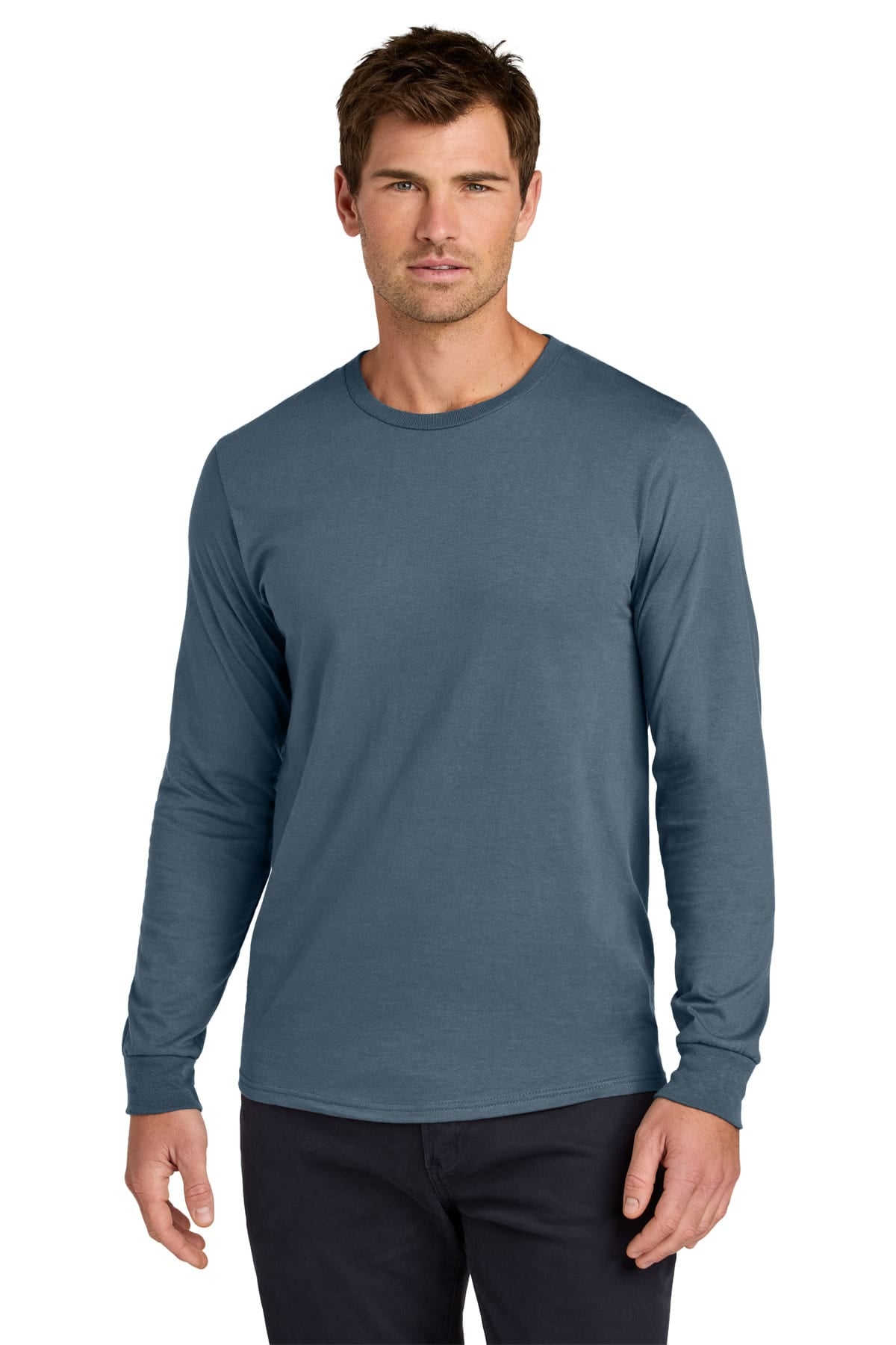 Jerzees 363L S / Denim 363L Unisex Cotton Long Sleeve T-Shirt