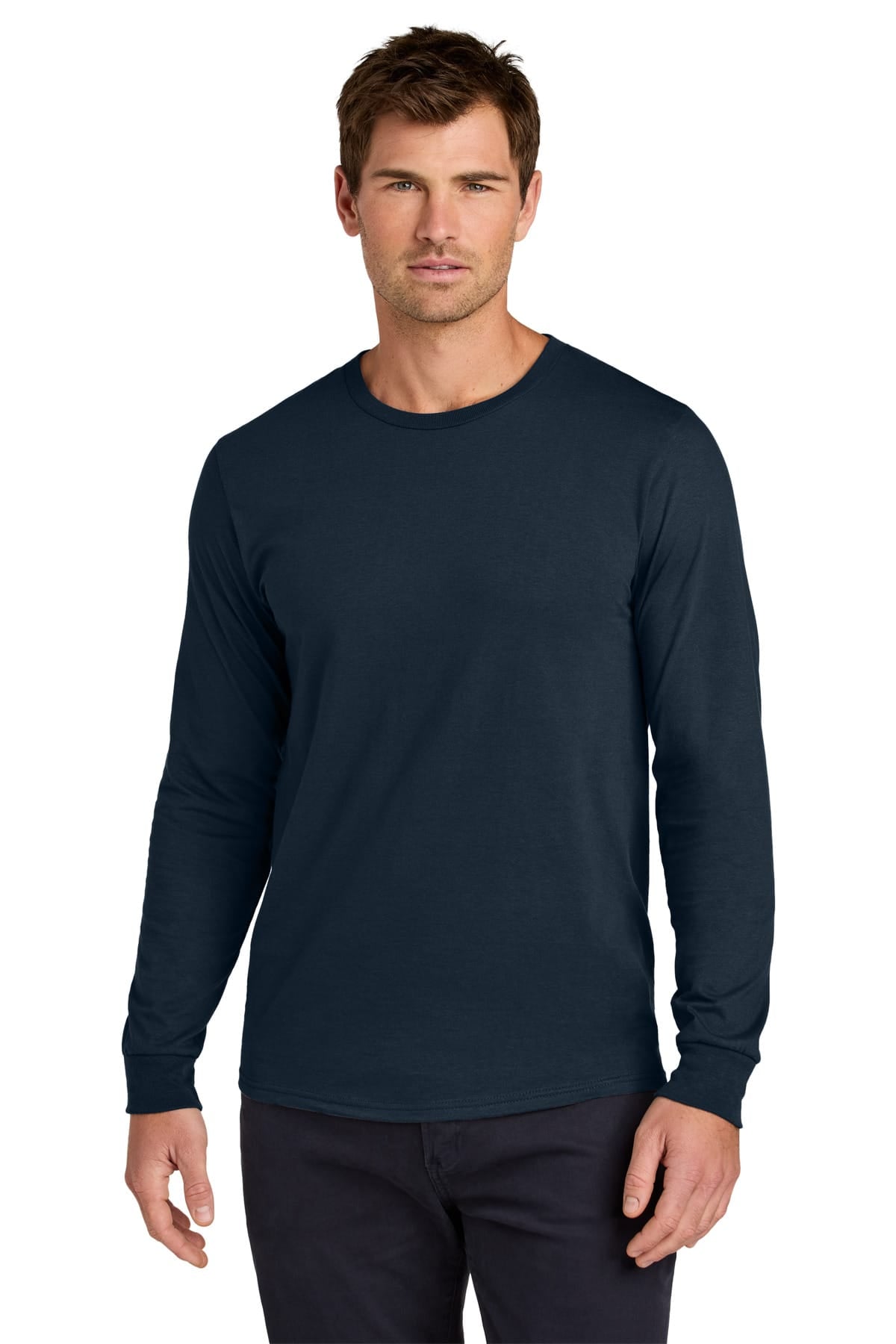 Jerzees 363L S / J. Navy 363L Unisex Cotton Long Sleeve T-Shirt
