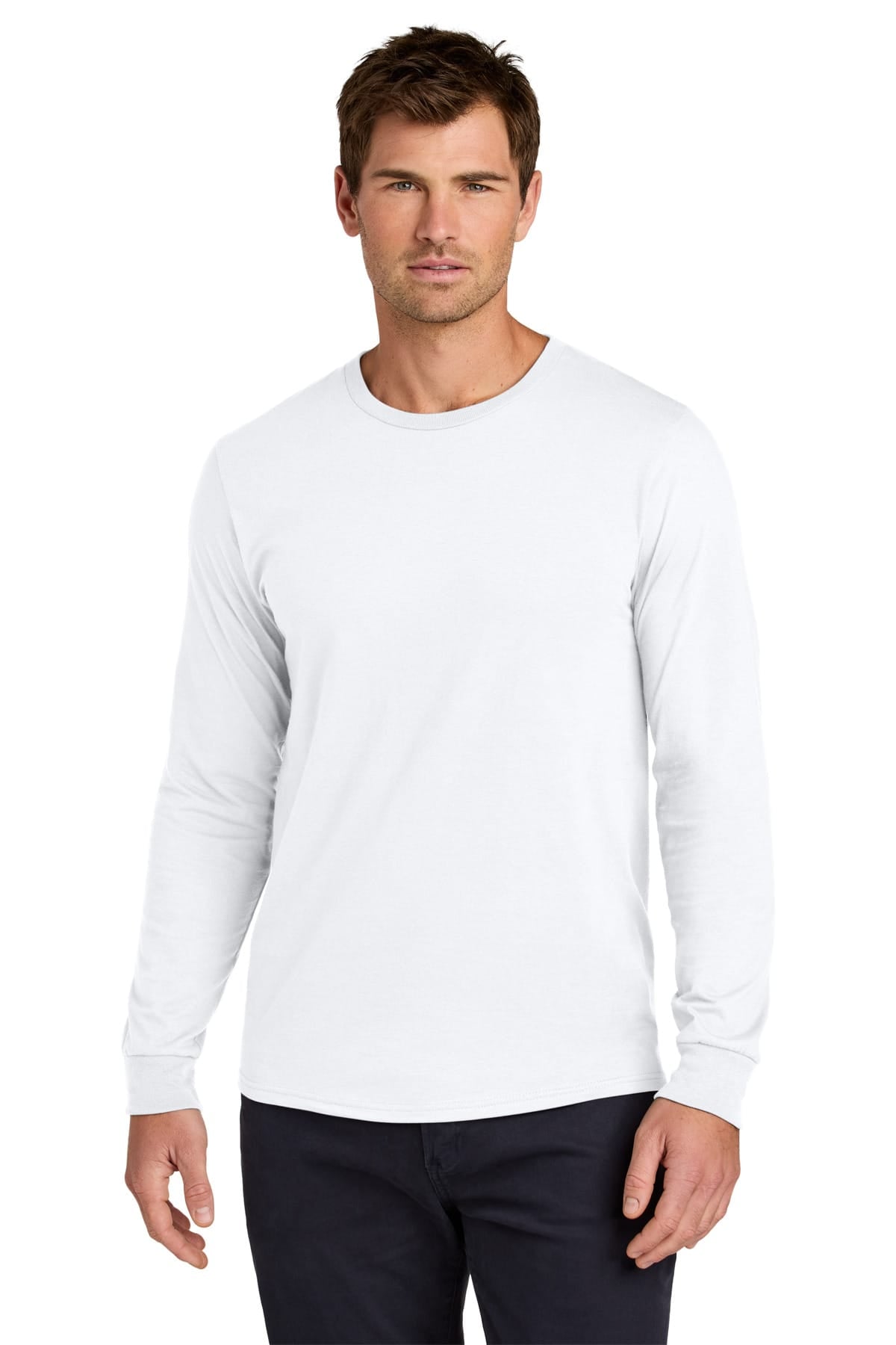 Jerzees 363L S / White 363L Unisex Cotton Long Sleeve T-Shirt