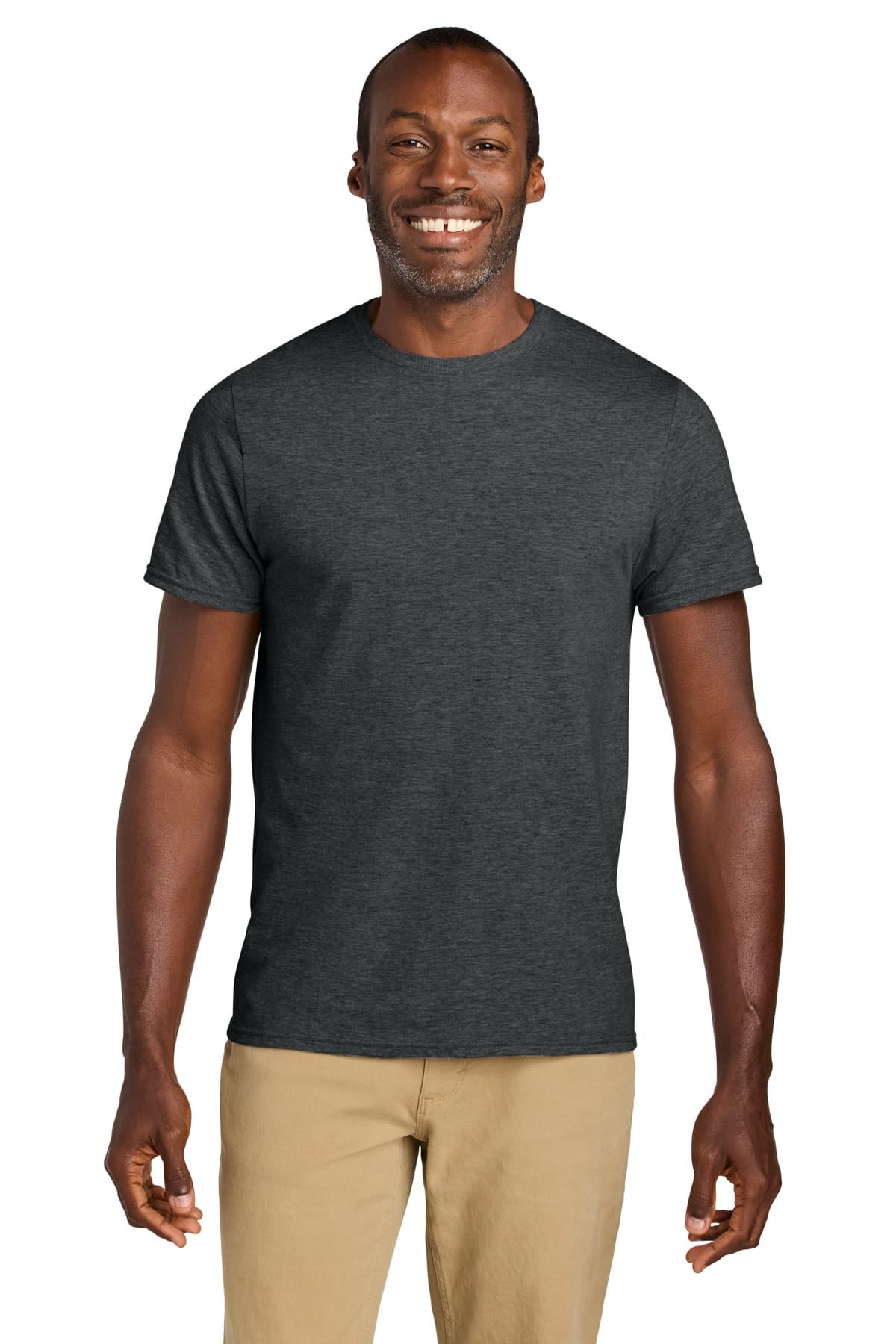 Jerzees 363M S / Black Heather Jerzees 363M Classics Unisex Cotton T-Shirt