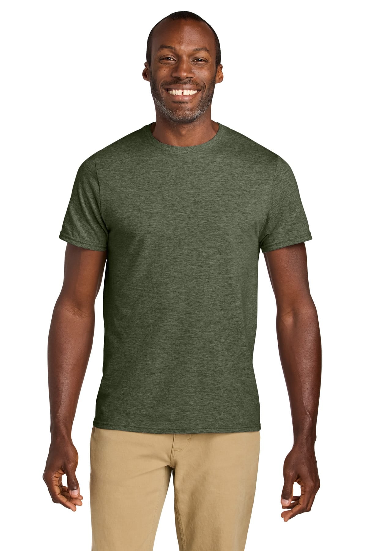 Jerzees 363M S / Military Green Heather Jerzees 363M Classics Unisex Cotton T-Shirt