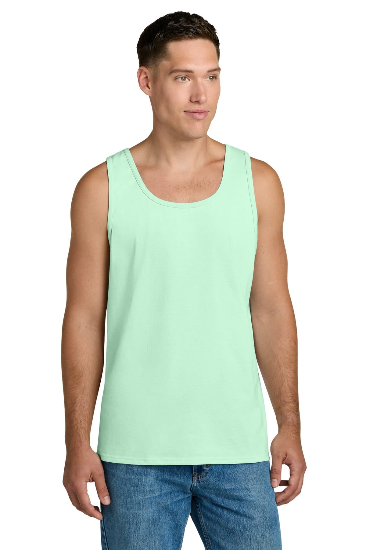 Jerzees 363TK S / Mint To Be Jerzees 363TK Classics Unisex Cotton Tank