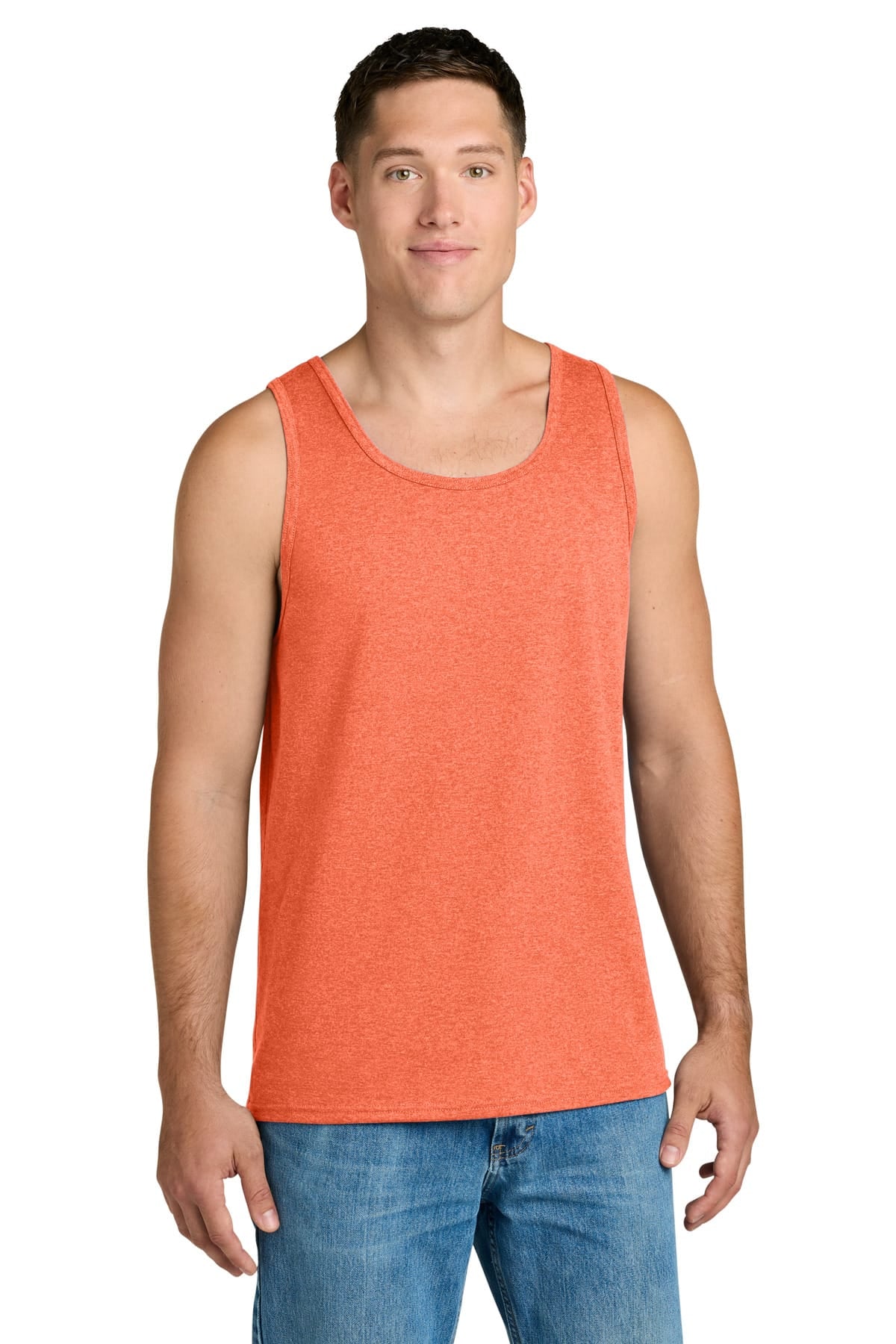 Jerzees 363TK S / Retro Heather Coral Jerzees 363TK Classics Unisex Cotton Tank