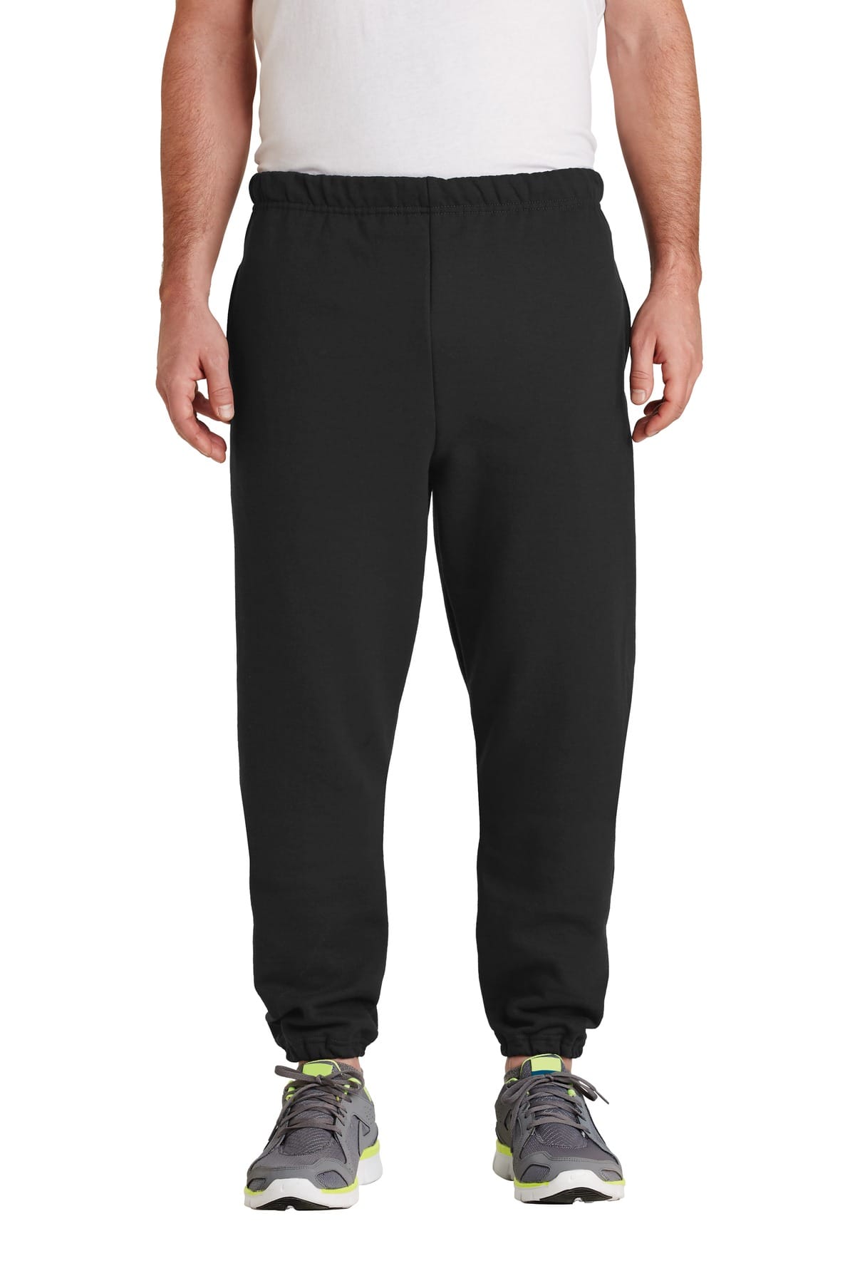 Jerzees 4850MP S / Black Jerzees 4850MP Super Sweats NuBlend Sweatpant with Pockets