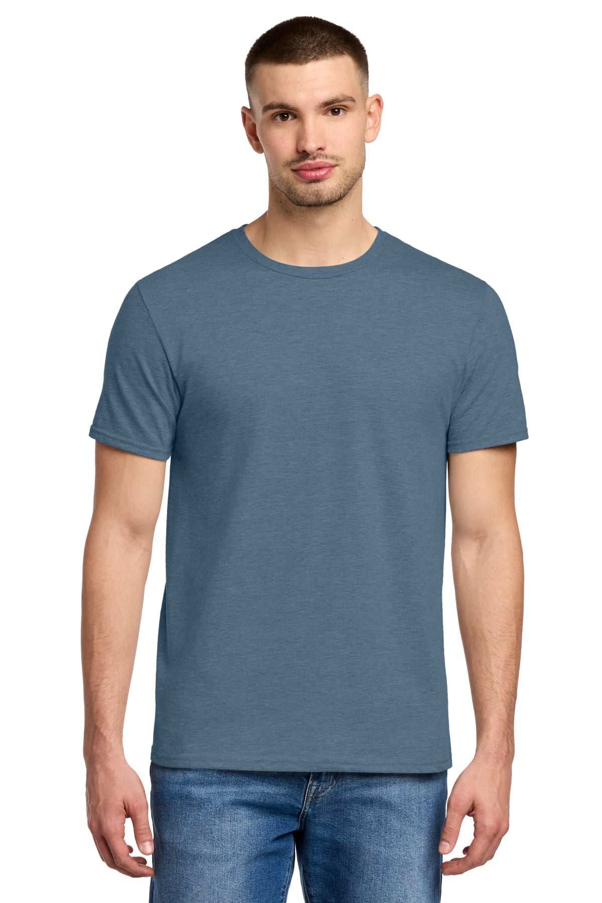 Jerzees 560M S / Denim Heather Jerzees 560M Premium Blend Ring Spun T-Shirt