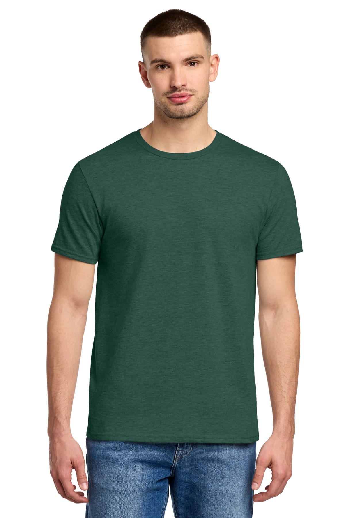 Jerzees 560M S / Forest Green Heather Jerzees 560M Premium Blend Ring Spun T-Shirt