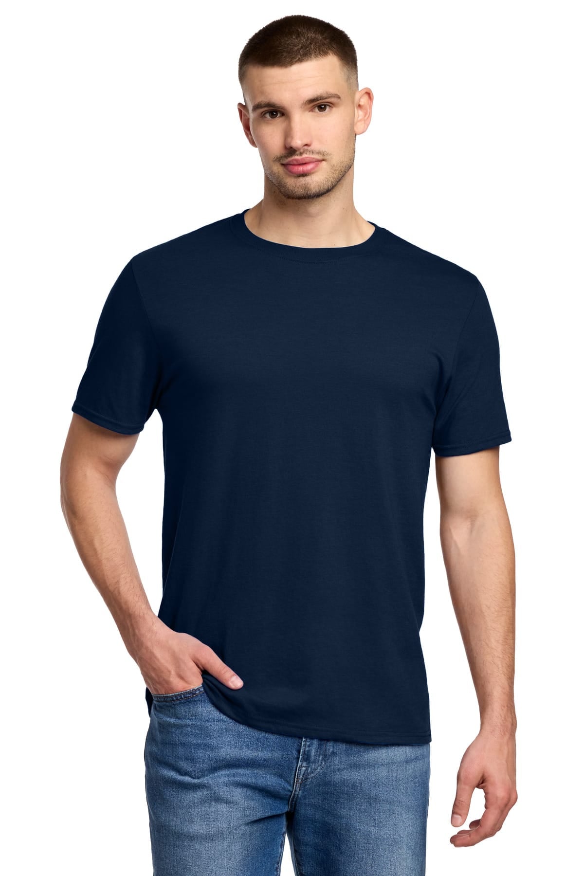 Jerzees 560M S / J.Navy Jerzees 560M Premium Blend Ring Spun T-Shirt