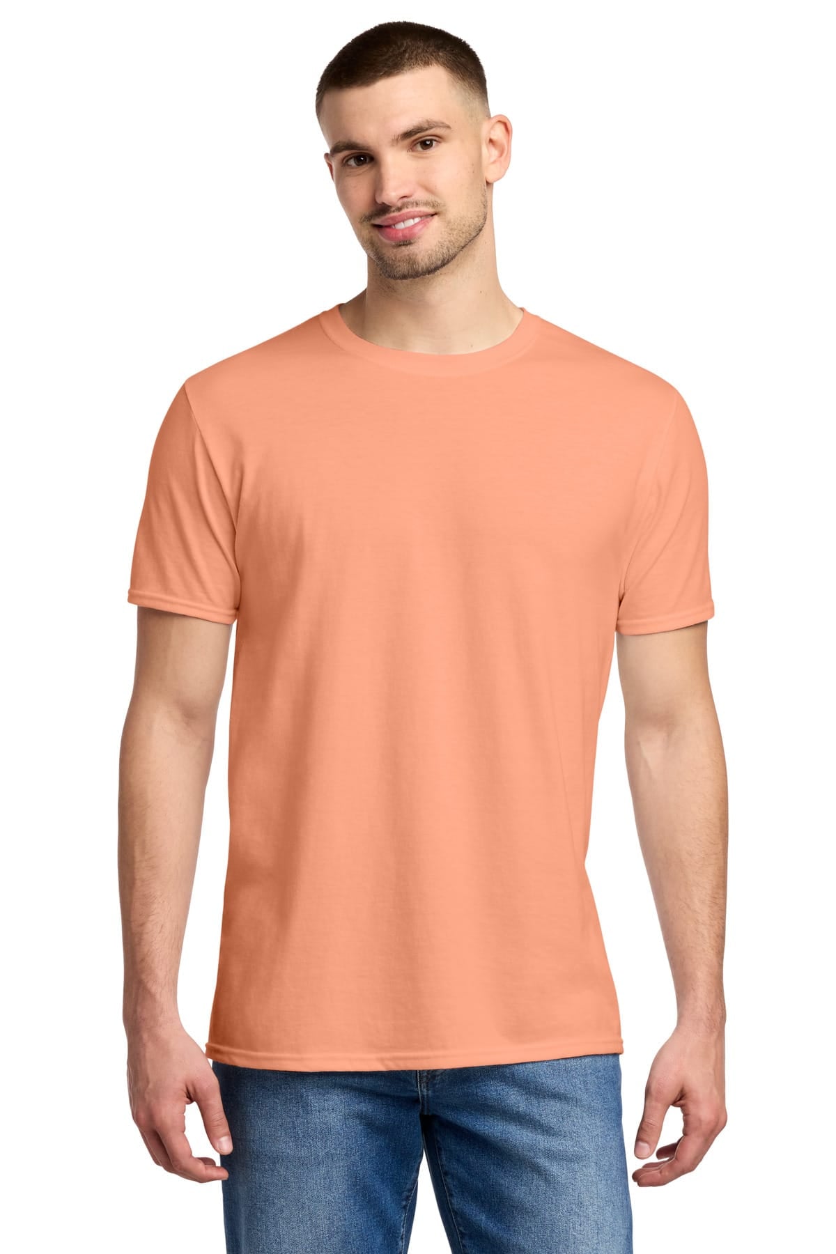 Jerzees 560M S / Peach Jerzees 560M Premium Blend Ring Spun T-Shirt