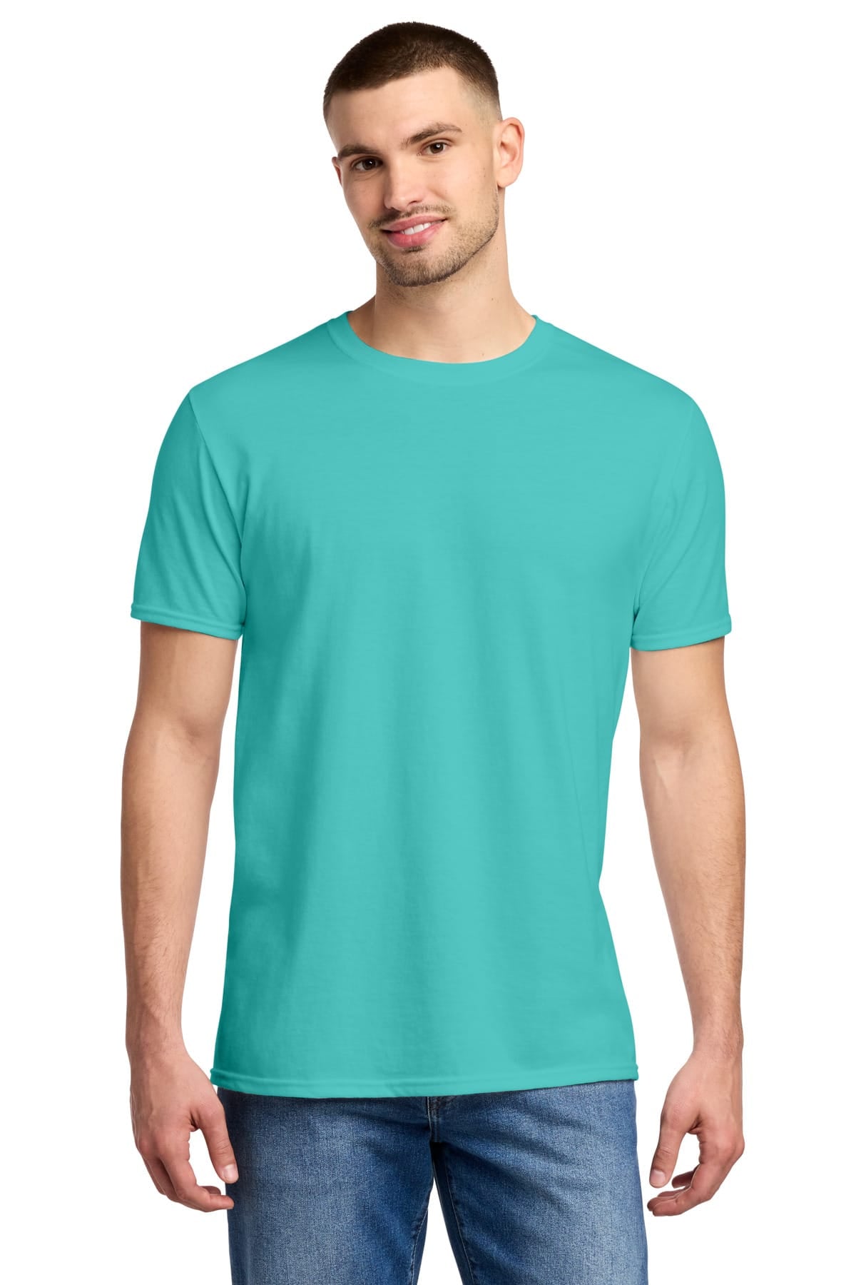 Jerzees 560M S / Scuba Blue Jerzees 560M Premium Blend Ring Spun T-Shirt
