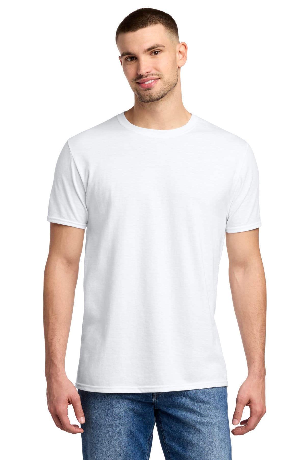 Jerzees 560M S / White Jerzees 560M Premium Blend Ring Spun T-Shirt