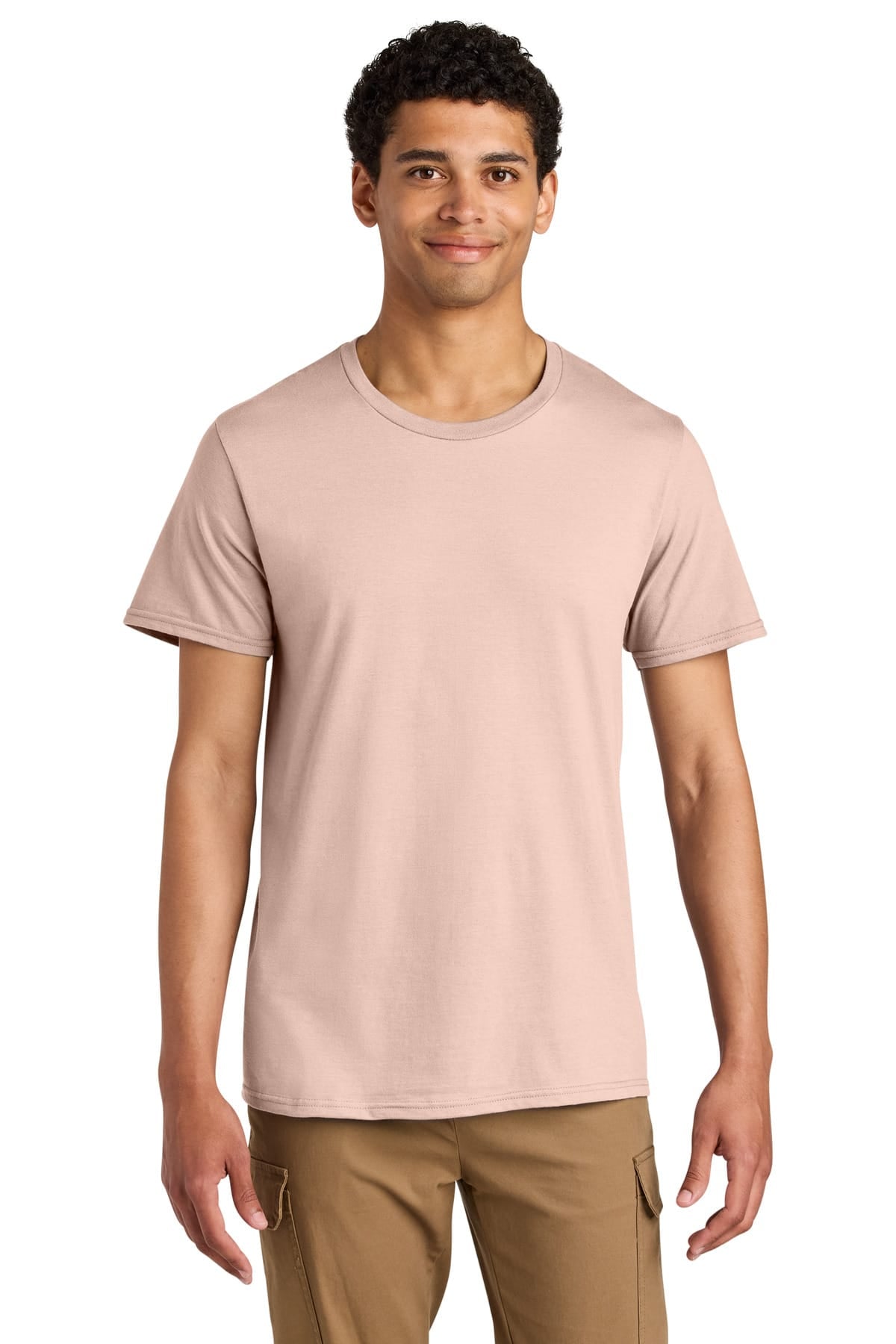 Jerzees 570M S / Blush Pink Jerzees Unisex Premium Combed Ring Spun Cotton Tee 570M