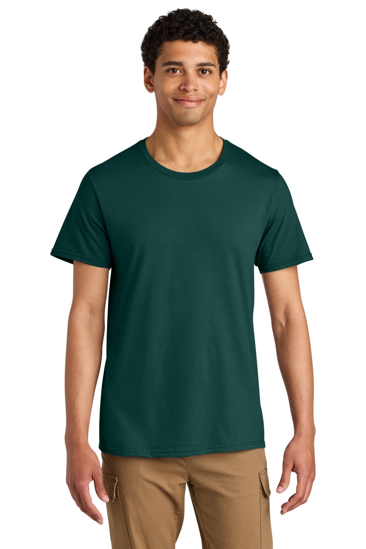 Jerzees 570M S / Deep Emerald Jerzees Unisex Premium Combed Ring Spun Cotton Tee 570M