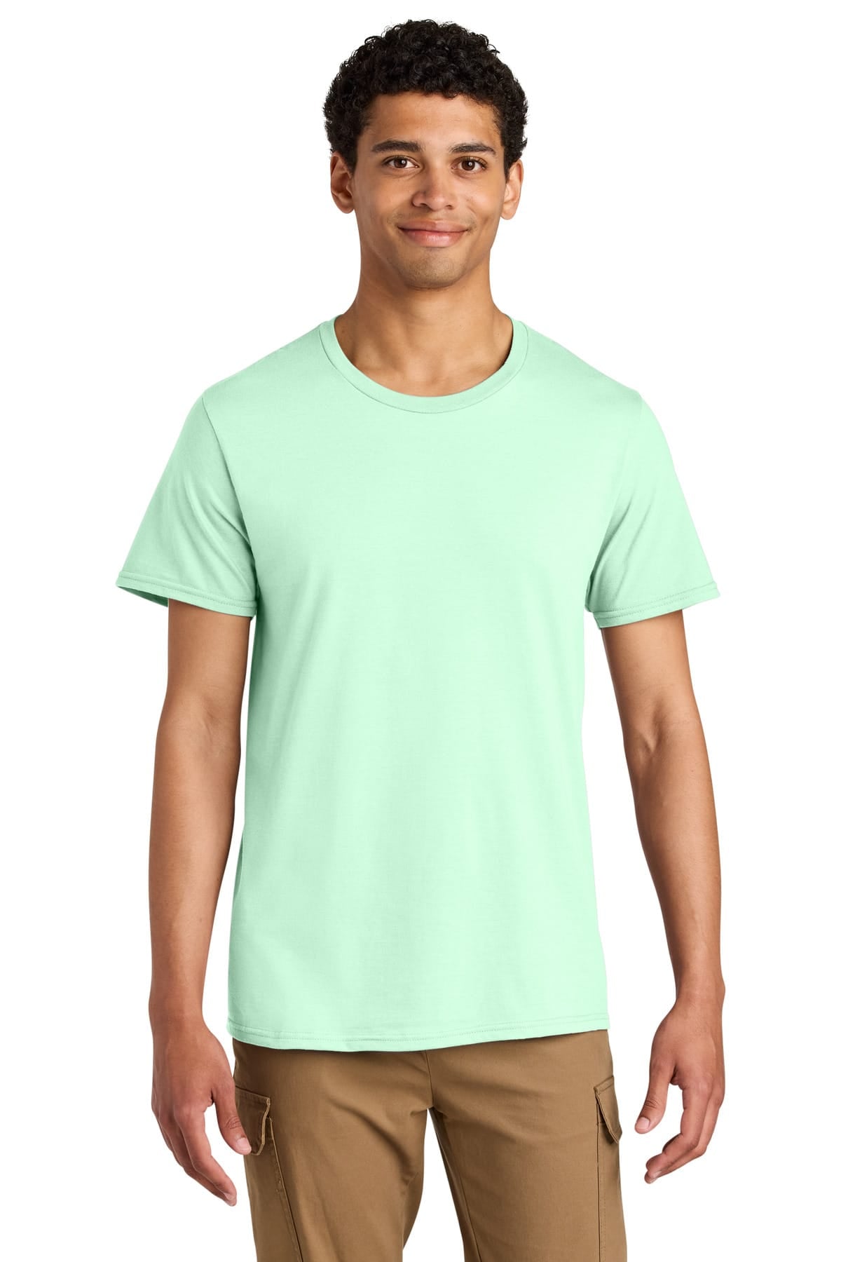 Jerzees 570M S / Mint To Be Jerzees Unisex Premium Combed Ring Spun Cotton Tee 570M