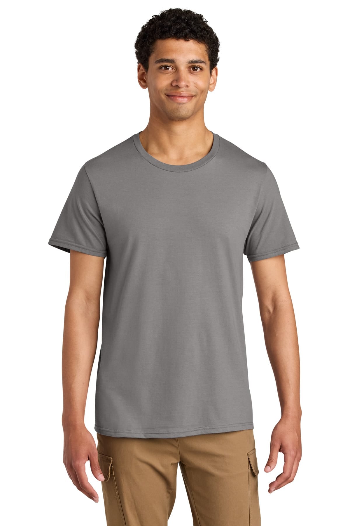 Jerzees 570M S / Rock Jerzees Unisex Premium Combed Ring Spun Cotton Tee 570M