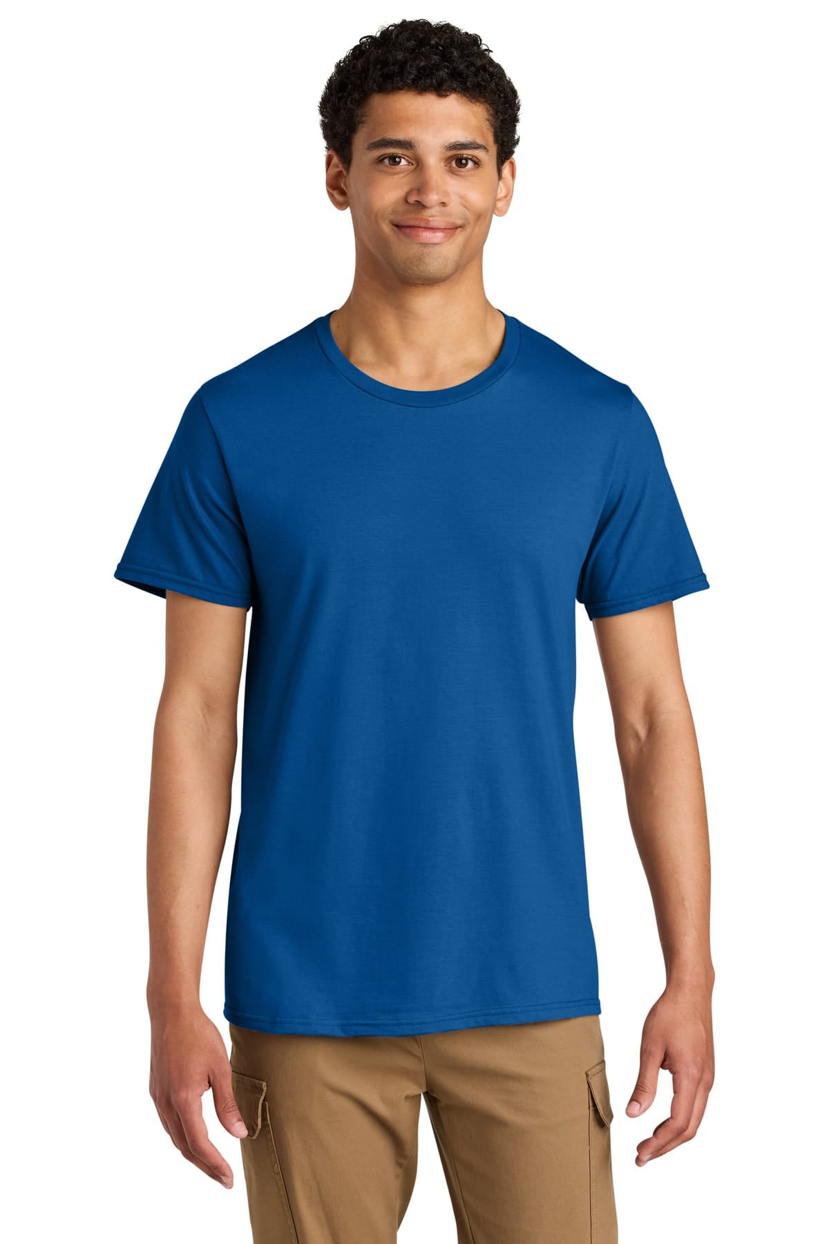 Jerzees 570M S / Royal Jerzees Unisex Premium Combed Ring Spun Cotton Tee 570M