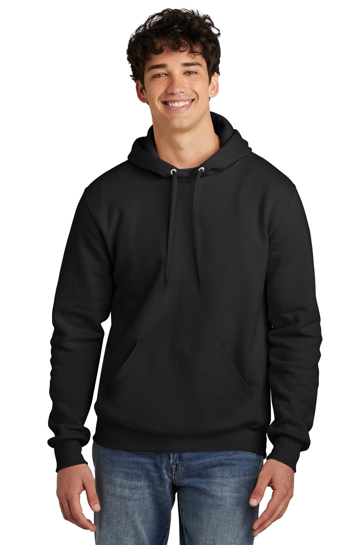 Jerzees 700M XS / Black Ink Jerzees Eco 700M Premium Blend Pullover Hooded Sweatshirt