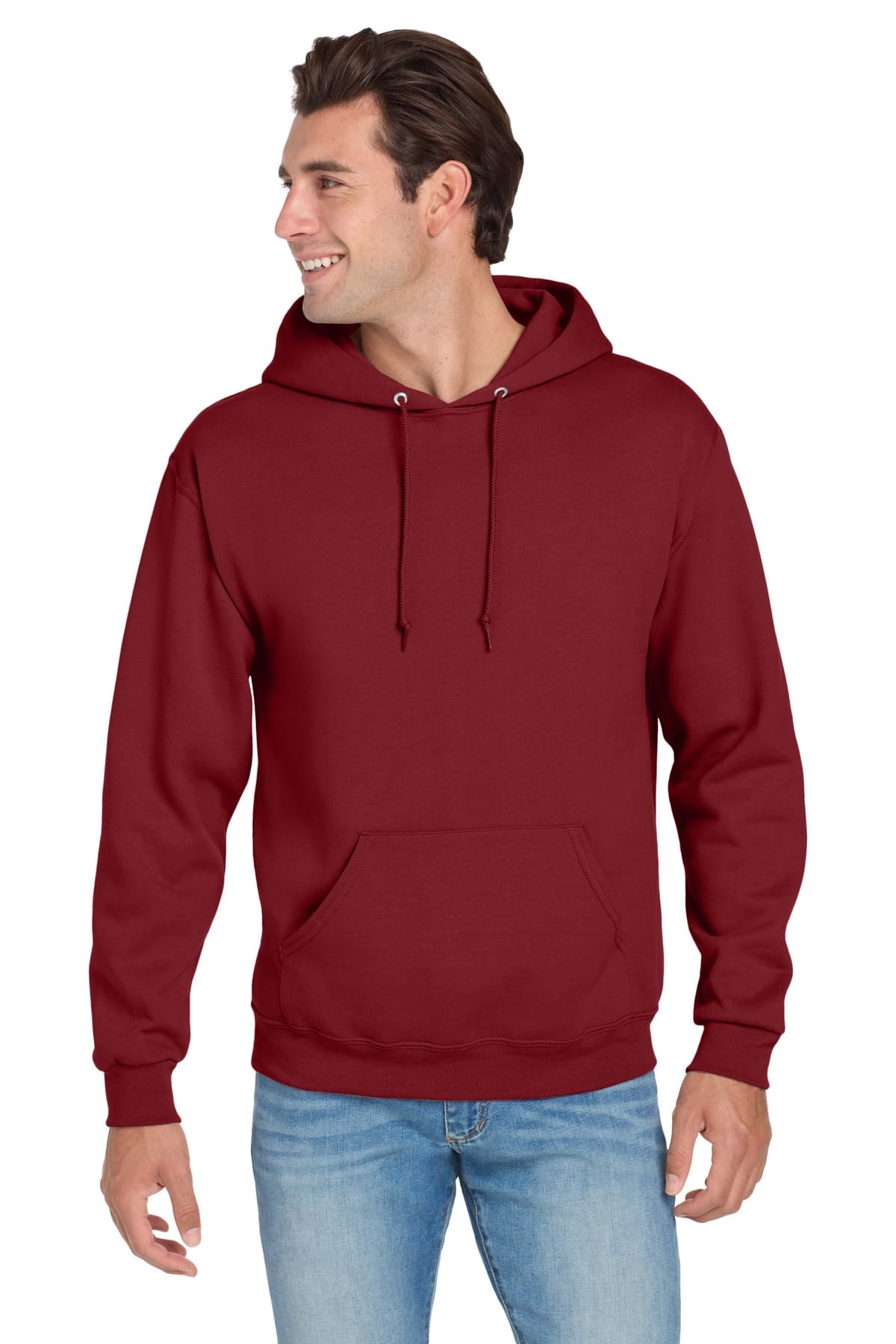 Jerzees 996M S / Cardinal Jerzees 996M NuBlend Pullover Hooded Sweatshirt