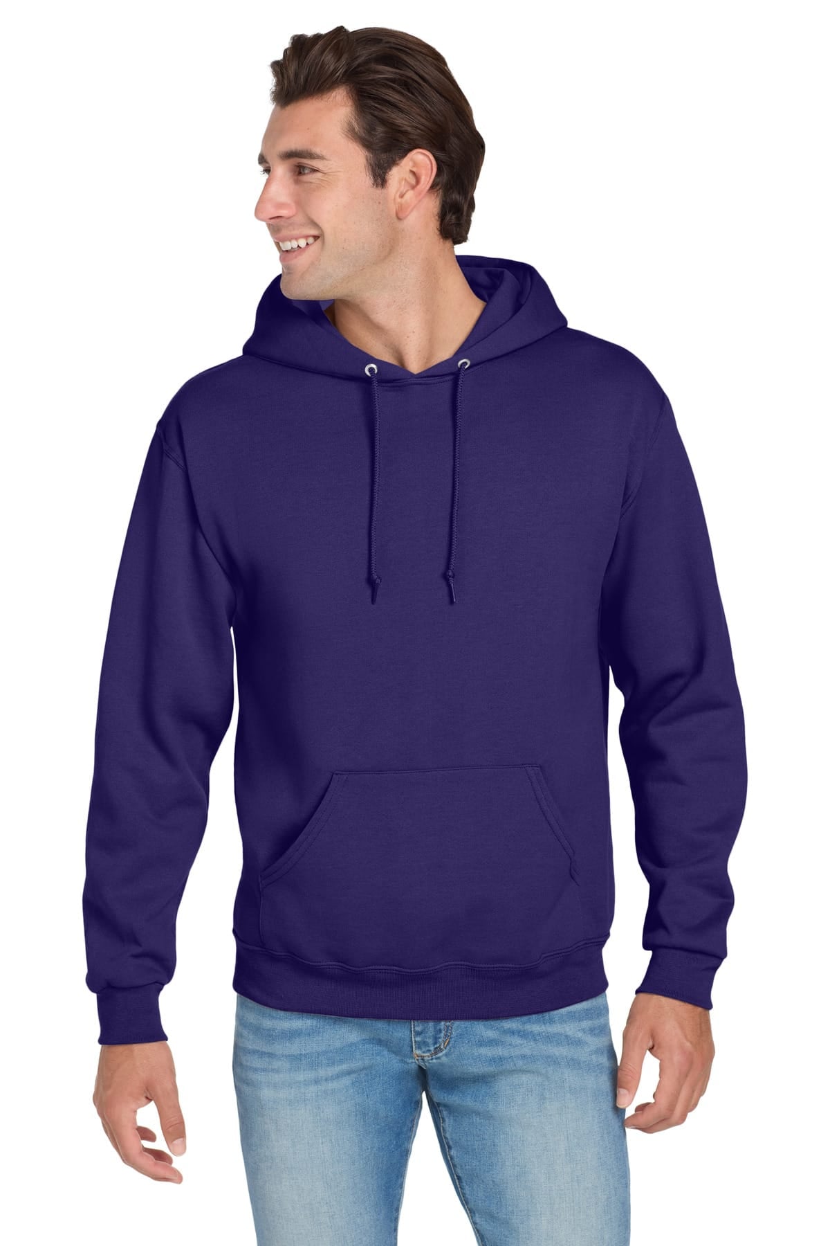 Jerzees 996M S / Deep Purple Jerzees 996M NuBlend Pullover Hooded Sweatshirt