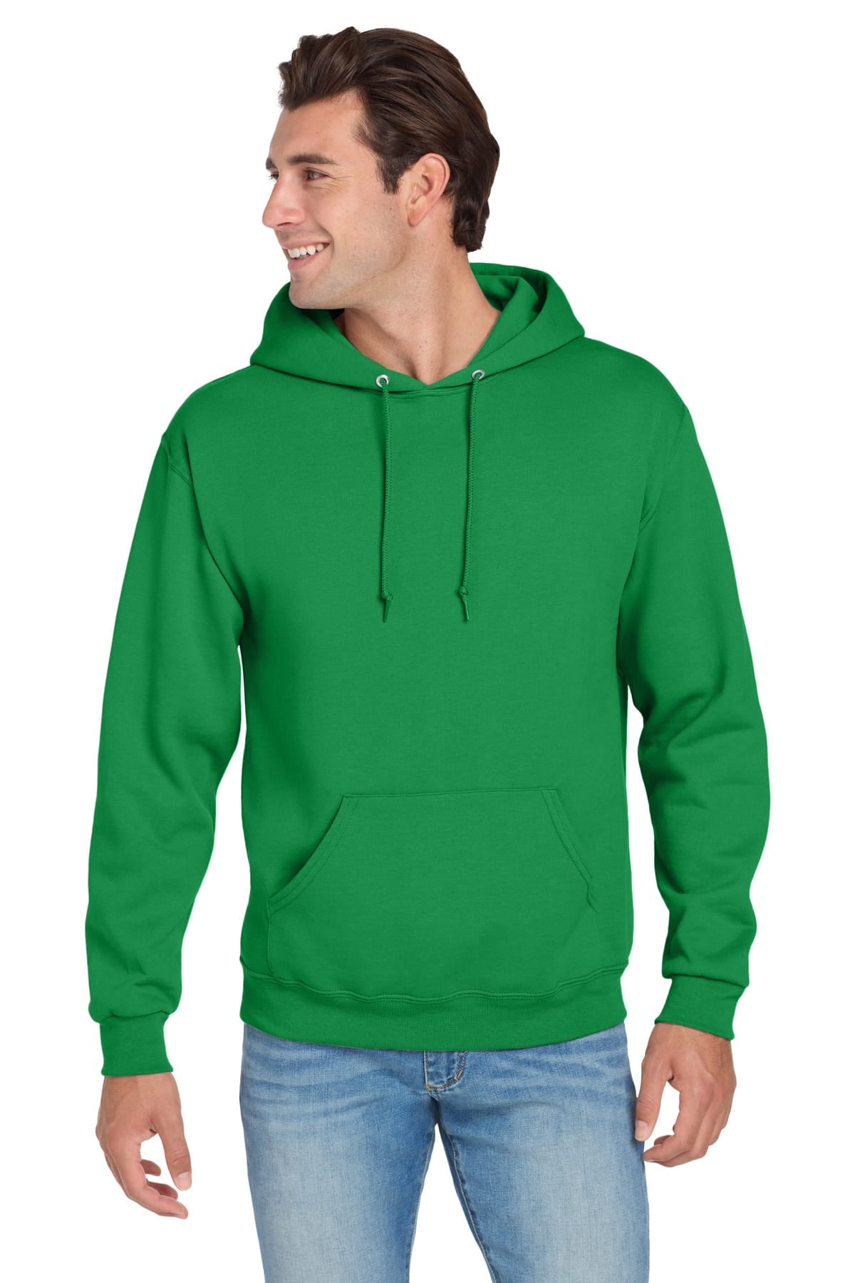 Jerzees 996M S / Kelly Jerzees 996M NuBlend Pullover Hooded Sweatshirt