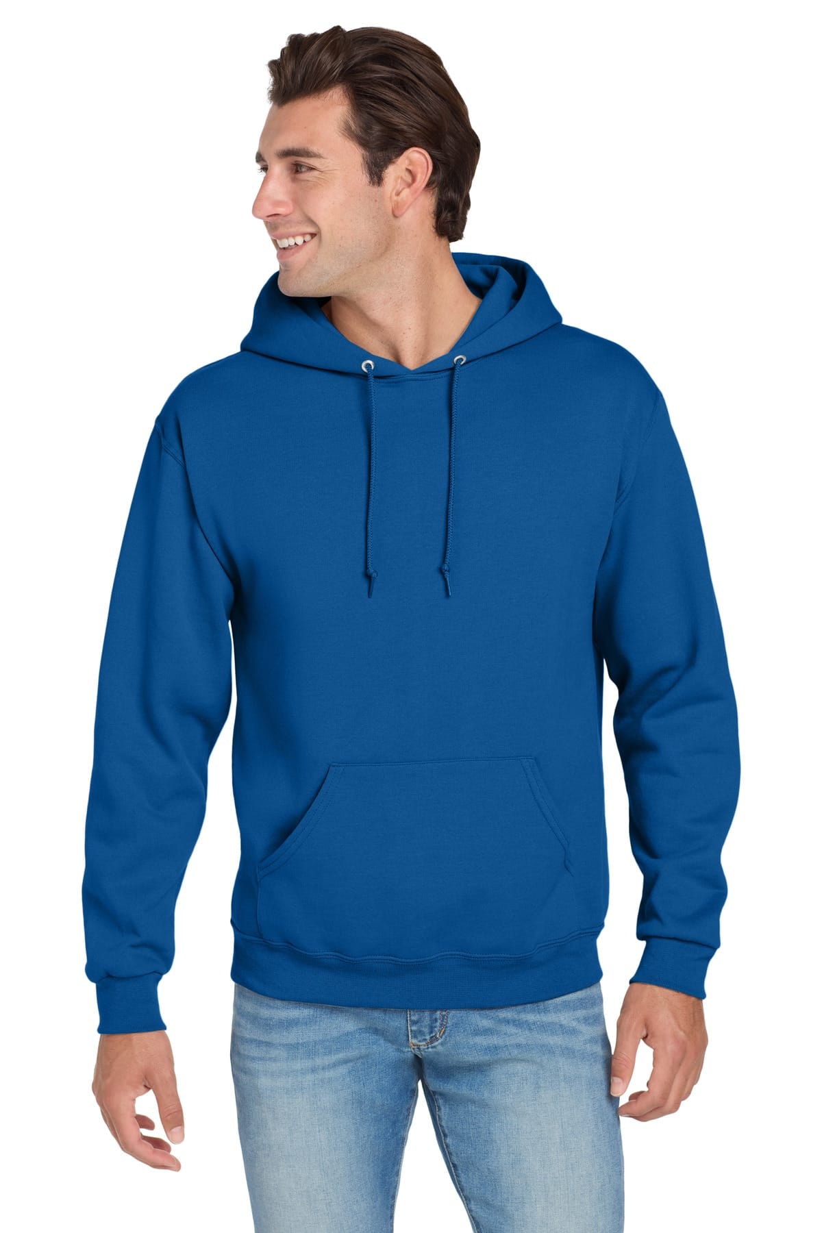 Jerzees 996M S / Royal Jerzees 996M NuBlend Pullover Hooded Sweatshirt