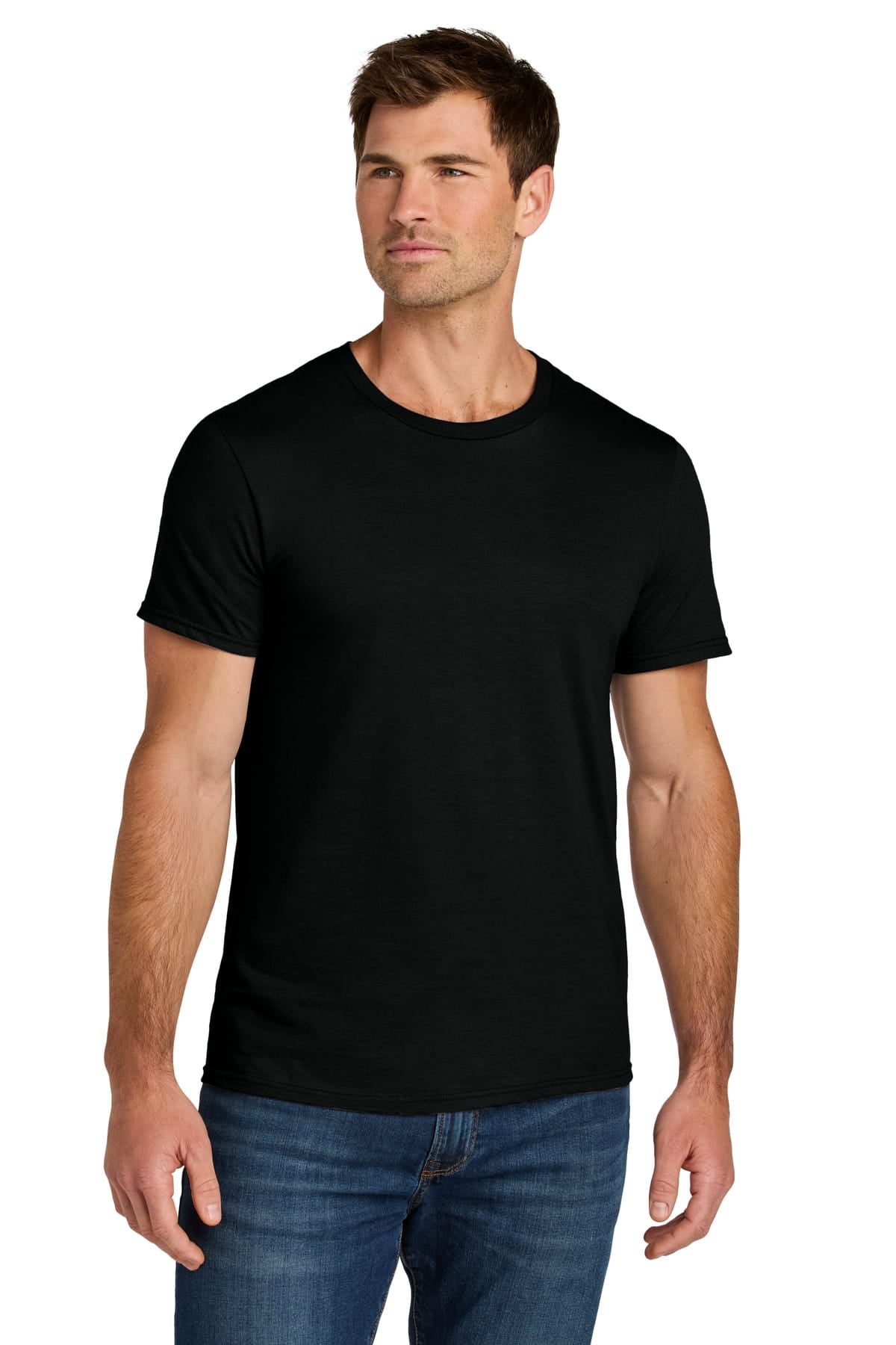 Jerzees IC46M S / Black Ink Jerzees IC46M Ultimate Unisex Ring-Spun T-Shirt