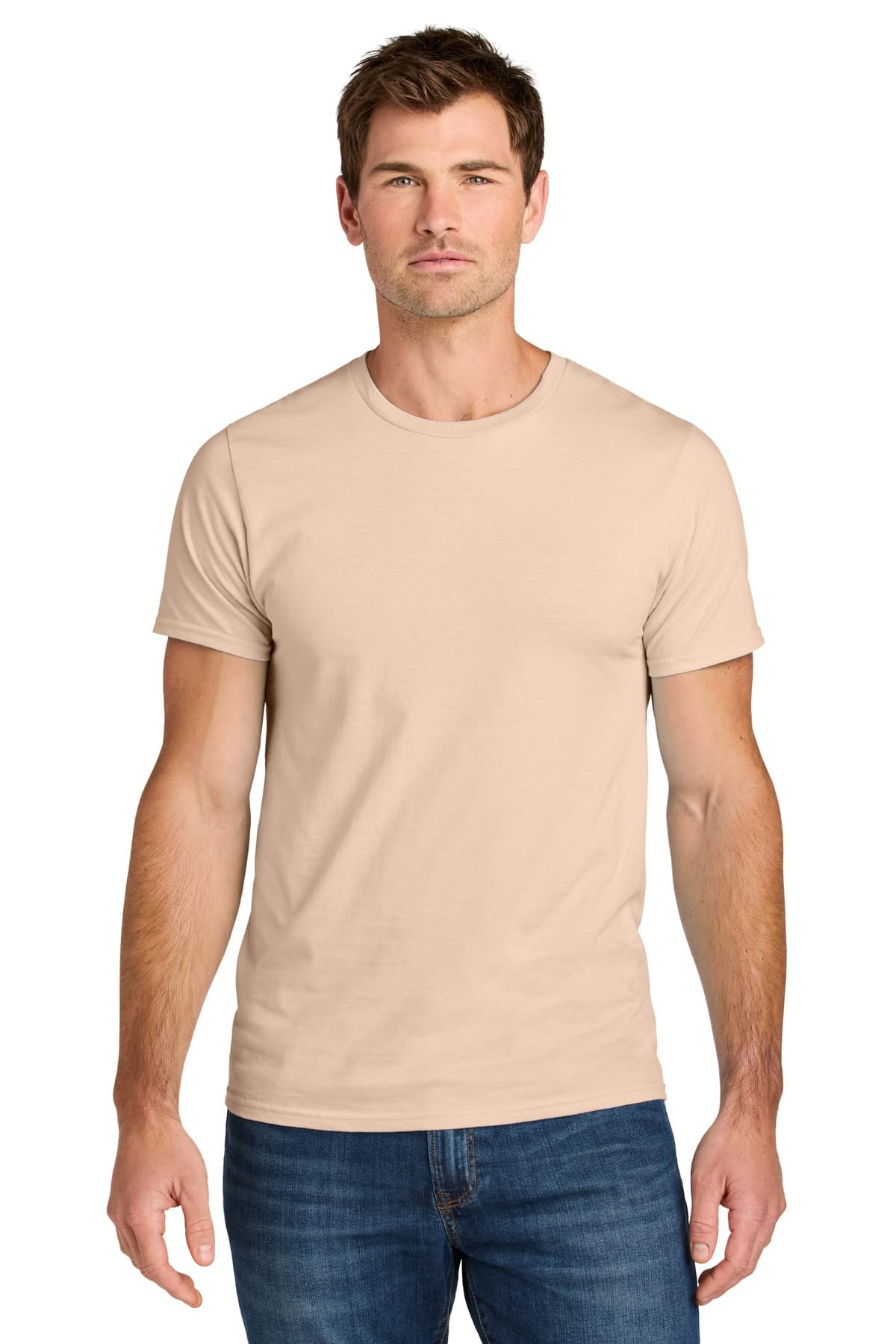 Jerzees IC46M S / Blush Pink Jerzees IC46M Ultimate Unisex Ring-Spun T-Shirt